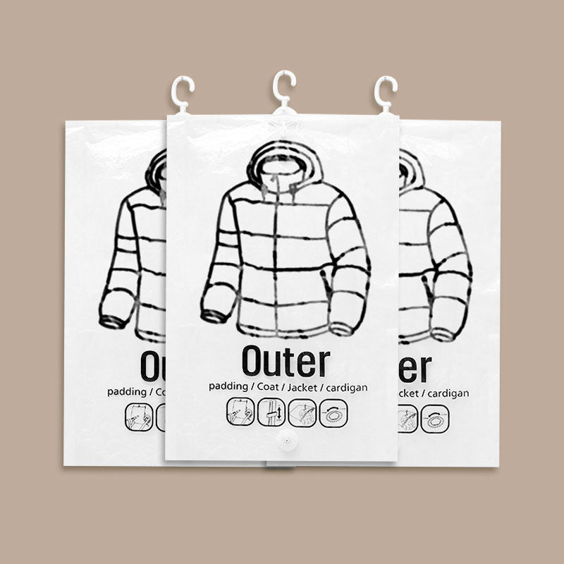 🧳✨ Bolsas Colgantes de Almacenamiento al Vacío – Ahorra Espacio y Mantén tu Ropa Organizada con Facilidad 💼🌟