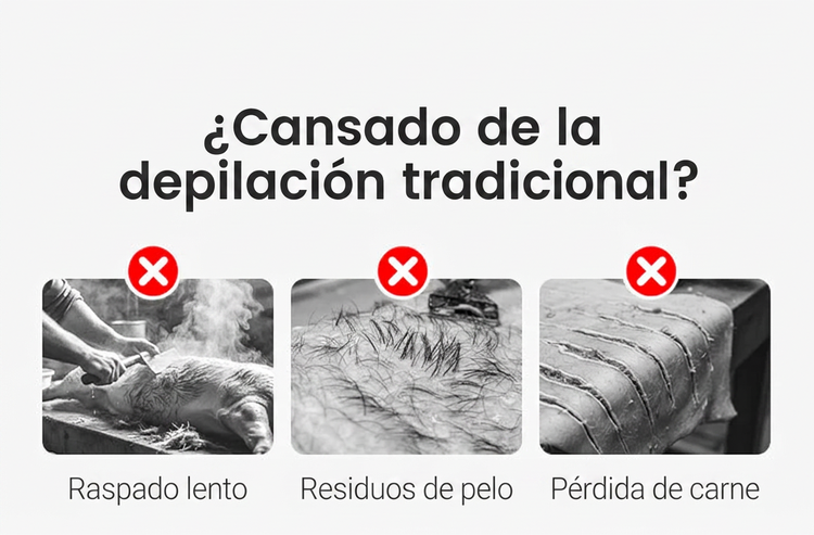 ⏰🔥 ¡50% DE DESCUENTO POR TIEMPO LIMITADO! 🐖✨ Disco Raspador para Quitar Pelo de Cerdo – Ahorra Esfuerzo y Tiempo 💪🌟