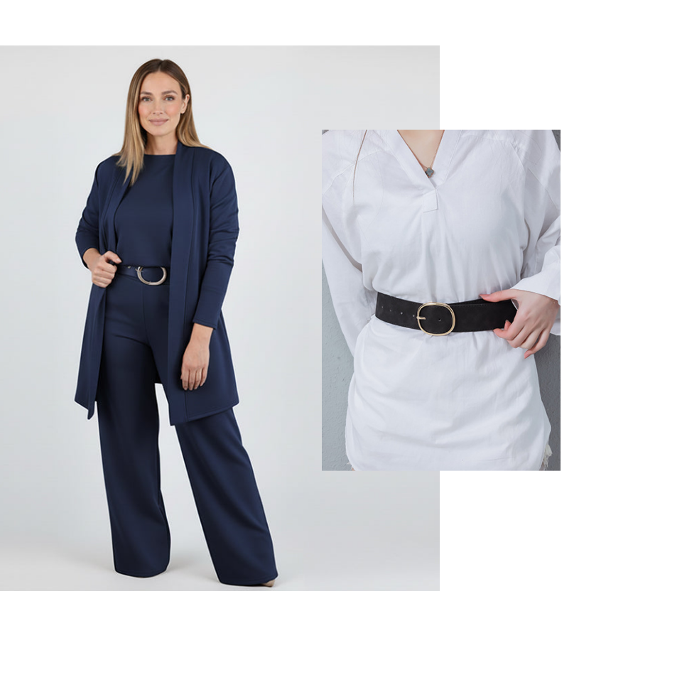 🔥 Conjunto Elegante de 3 Piezas – Cardigan Largo, Top y Pantalón para Estilo y Comodidad Todo el Día 💞✨