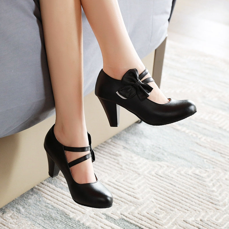 Tacones Altos Imitación Cuero Eclipse Majestad Serenidad, Elegancia Atemporal sin Esfuerzo