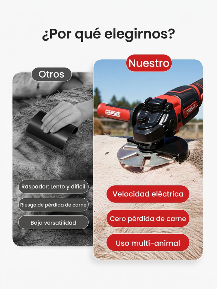 ⏰🔥 ¡50% DE DESCUENTO POR TIEMPO LIMITADO! 🐖✨ Disco Raspador para Quitar Pelo de Cerdo – Ahorra Esfuerzo y Tiempo 💪🌟