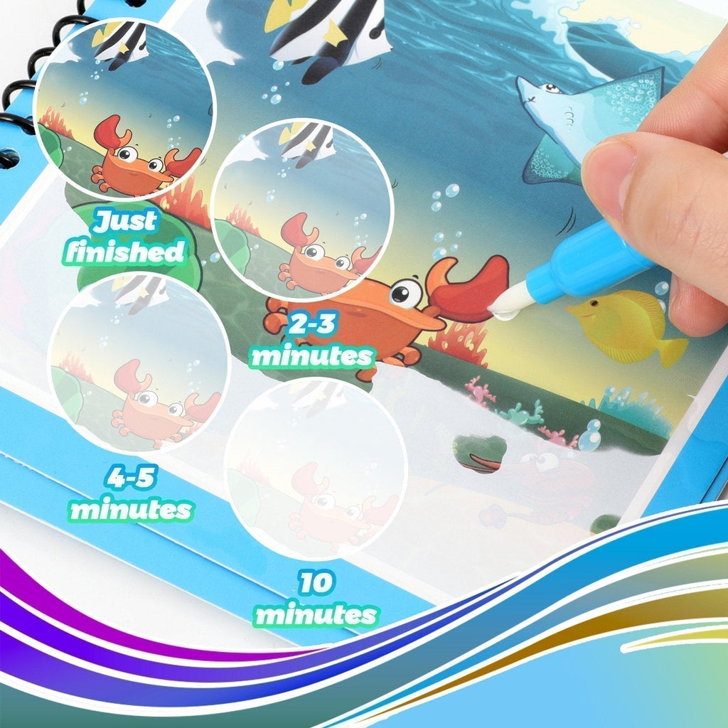 📚🎨🧠 ¡50% OFF por Tiempo Limitado! Libro Mágico de Agua para Niños – Compra 1 y Llévate 1 GRATIS 🎁✨
