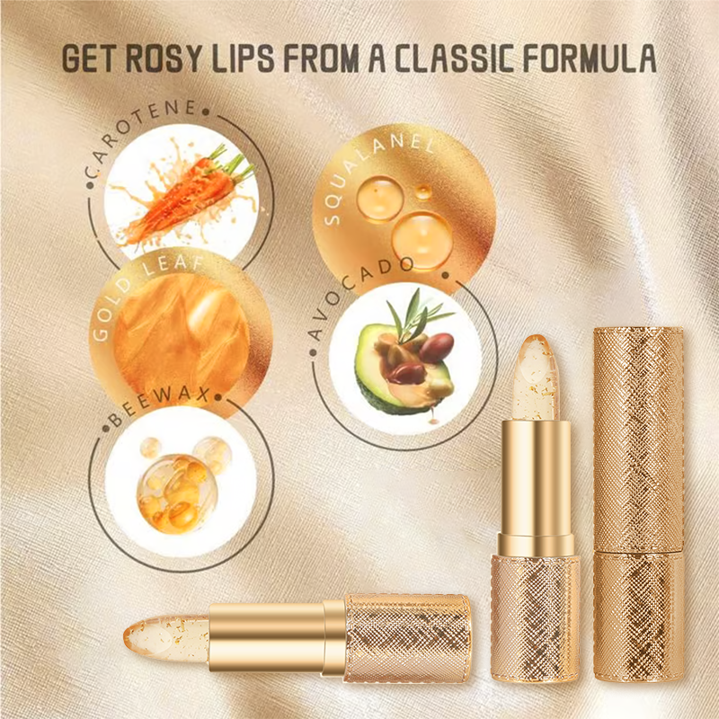 💄✨ Labial CrystalClear Color Alchemy – Cambia de Color y Es Intransferible 💋🌈 ¡Se Tiñe Automáticamente al Contacto para un Look Único y Duradero! 🌟💖