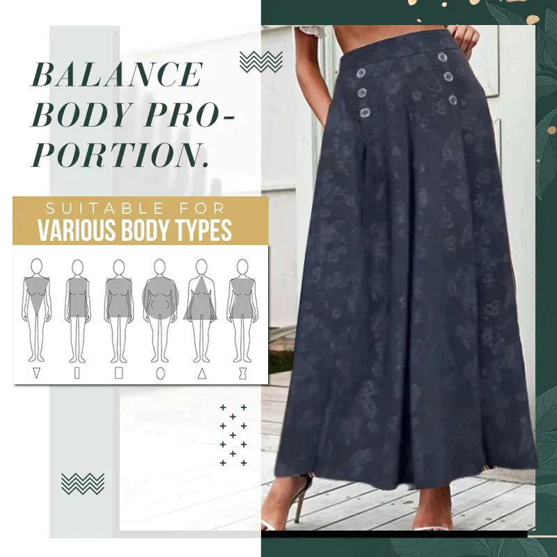Pantalones casuales de cintura alta
