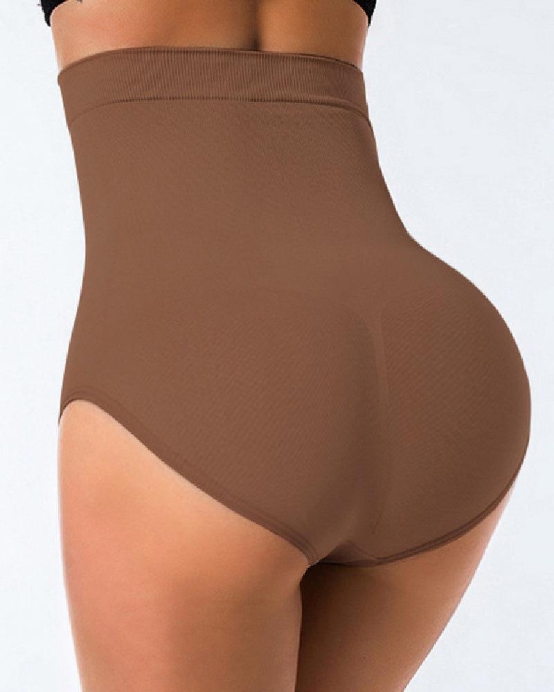 Ropa interior moldeadora de control abdominal para mujer, de talle alto, transpirable y suave