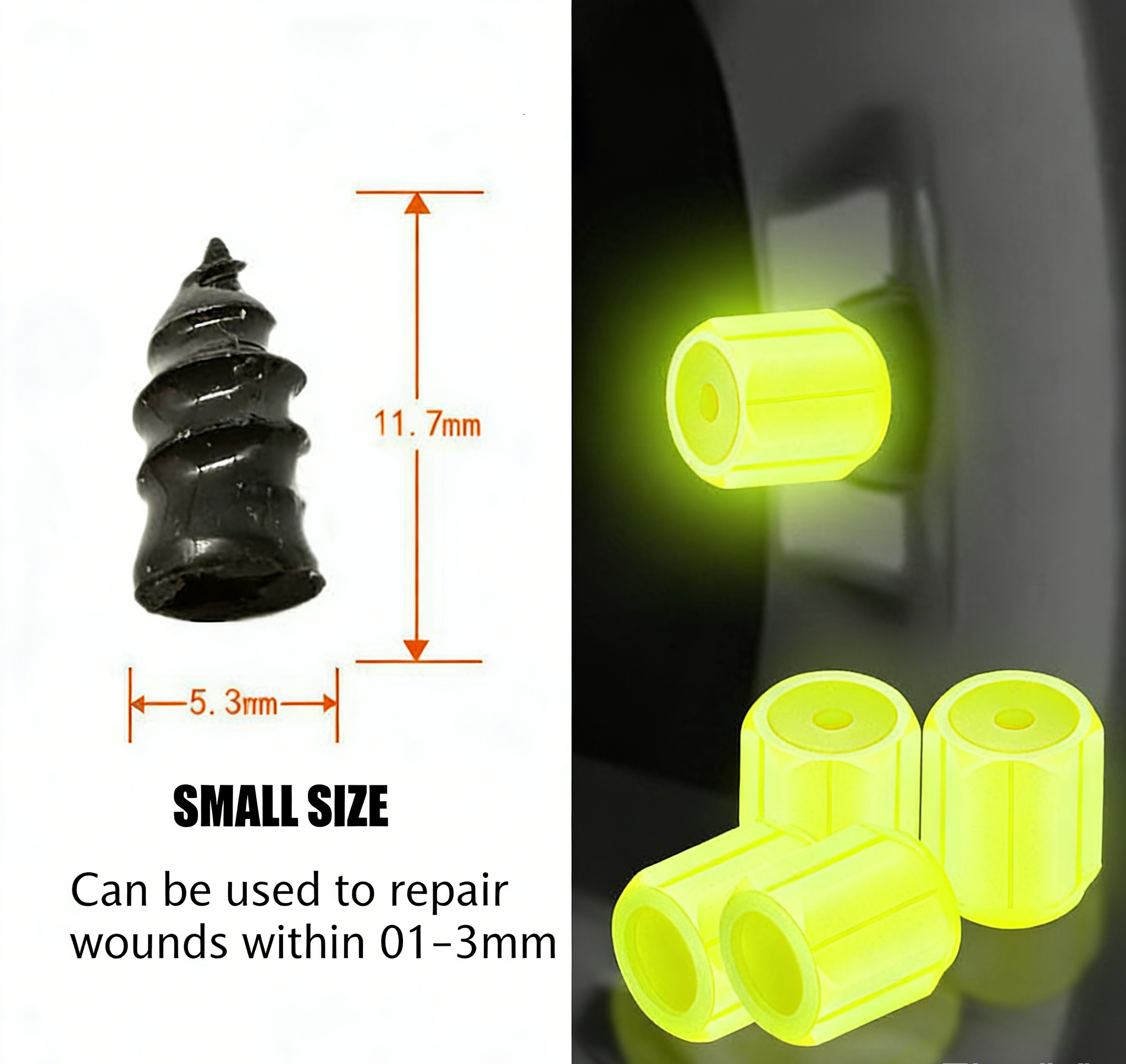 ⏰🔥 ¡50% DE DESCUENTO POR TIEMPO LIMITADO! 🚗 Tapones Luminosos para Válvulas de Neumáticos – Dale Estilo y Seguridad a Tu Auto ✨💡