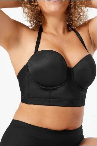 Sostén Moldeador Corset Sin Tirantes y Copa Completa