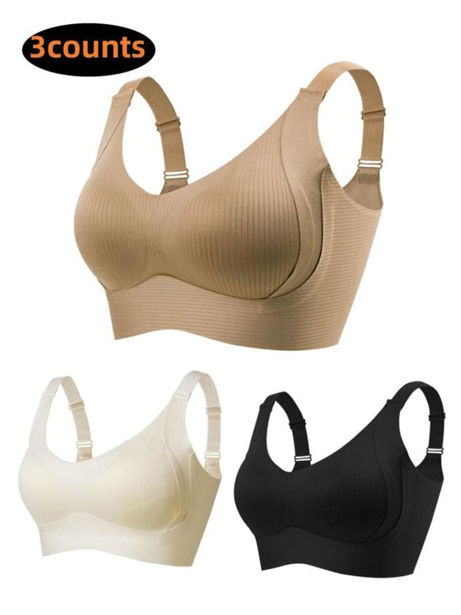 👙 Brasier sin Aros de Soporte Firme – Cómodo, Suave y de Uso Diario ✨