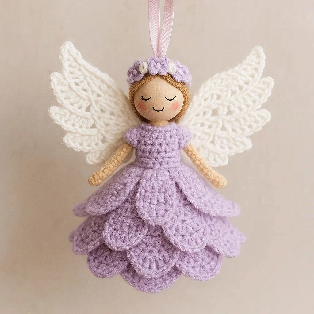 👼 ¡Solo Hoy! 50% OFF en el Kit para Tejer tu Ángel ✨ Todo lo que Necesitas: Hilo Acrílico, Agujas e Instrucciones para Principiantes 🧶