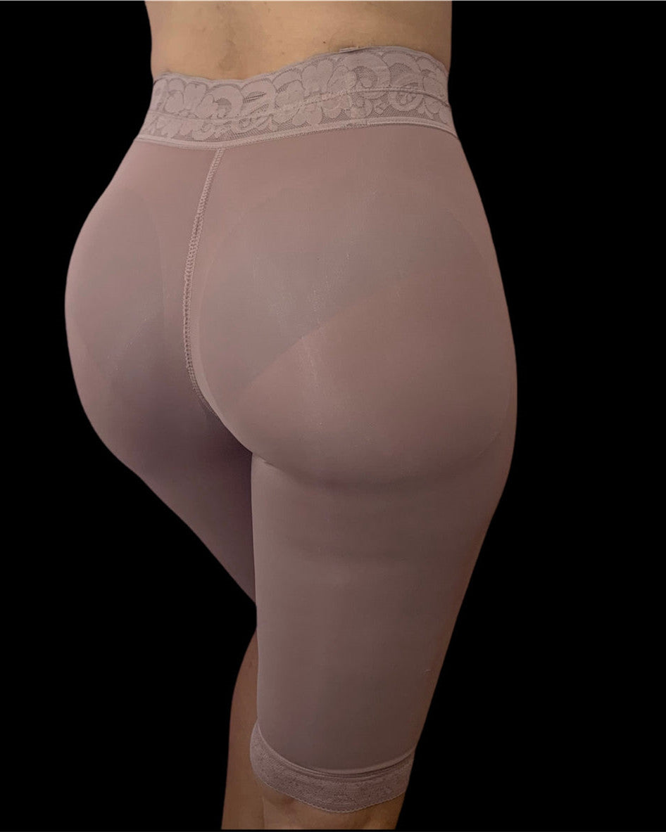 Shorts moldeadores sin costuras de cintura alta con levantamiento de cadera