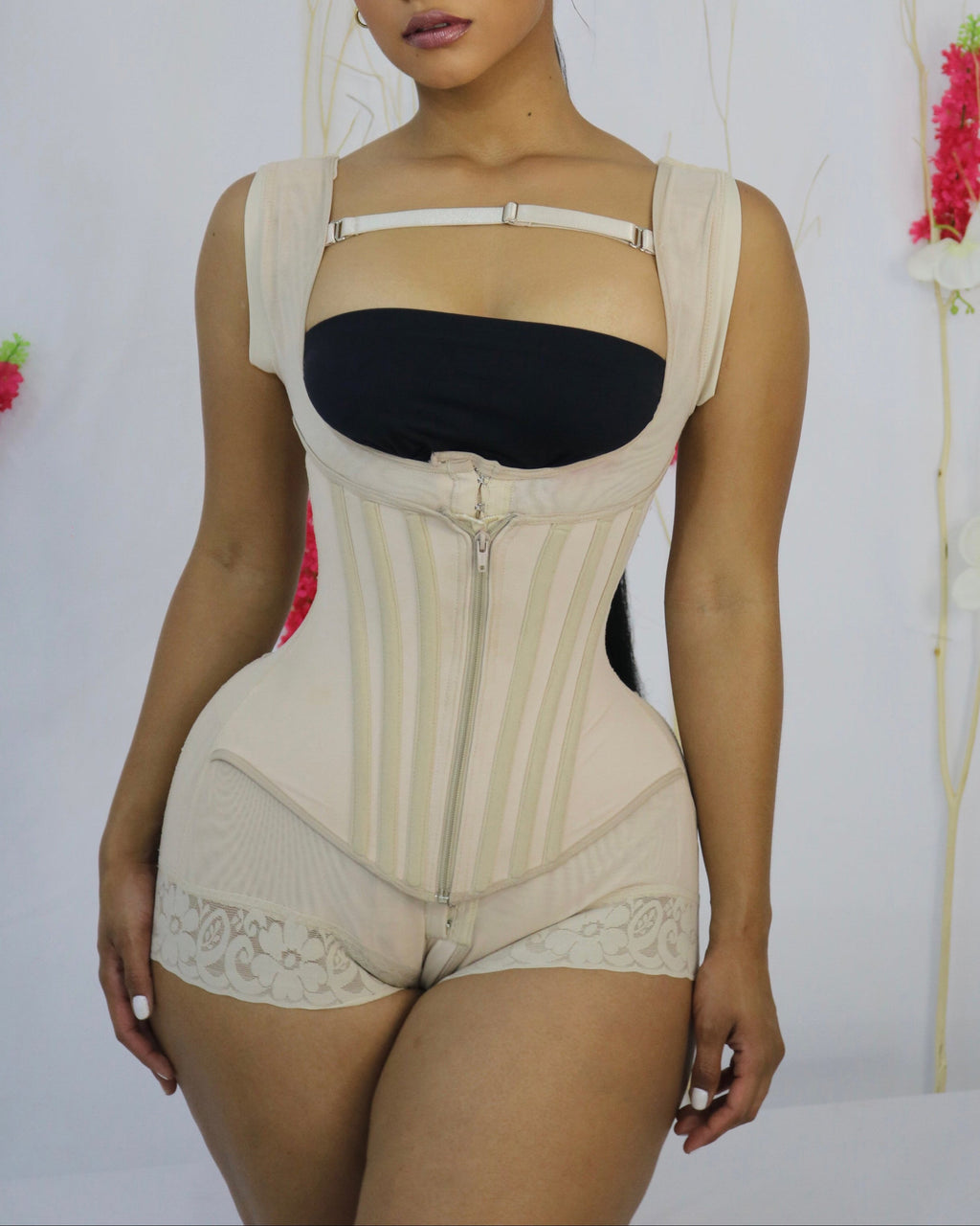 Shapshe® Faja Corset de Alta Compresión con Curva de Reloj de Arena Control de Abdomen Shapewear