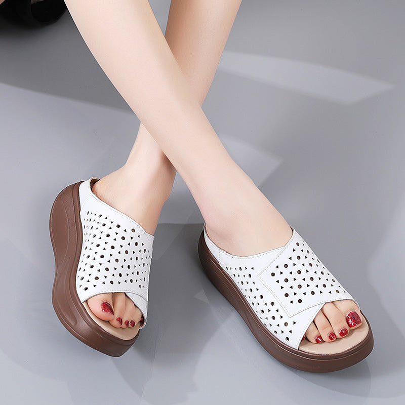 Zapatillas Ortopédicas Cuero Suave Travesía Aura Calma, Comodidad y Postura Mejorada