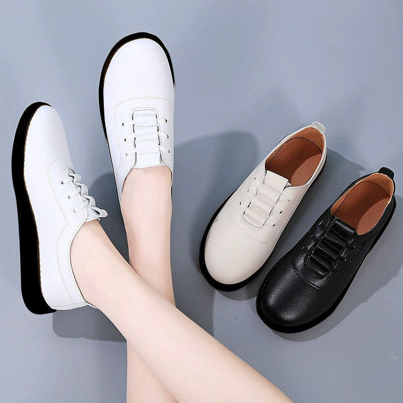 Zapatillas Deportivas Cuero Genuino Aura Camino Armonía, Comodidad y Estilo sin Dolor