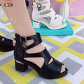 Sandalias Ortopédicas Cuero Suave Armonía Selene Camino, Alivio Total del Dolor Plantar