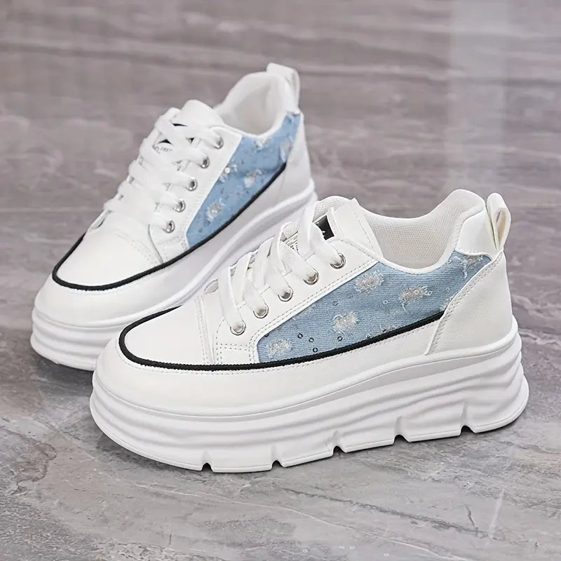 Zapatillas Deportivas Malla Ergonómica Cielo Jazz Serenidad, Confort Extremo en Cada Paso