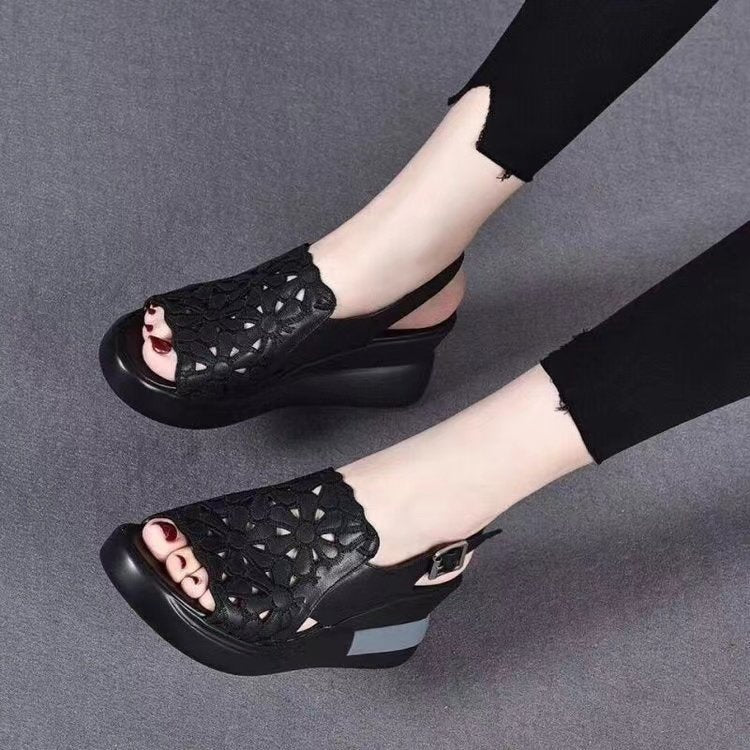 Sandalias Ortopédicas Cuña Ergonómica Horizonte Serenidad Vital, Alivio Inmediato y Estilo Diário