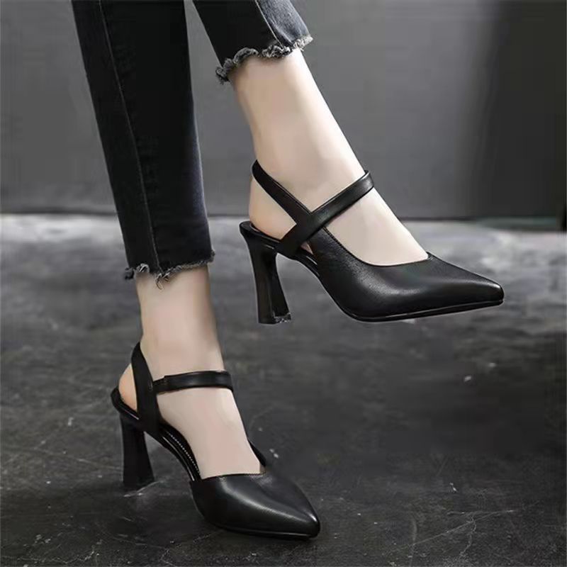 Sandalias de Tacón Cuero Suave Prisma Eclipse Serenidad, Elegancia Cómoda y Segura Todo el Día