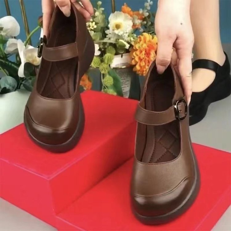 Zapato Ortopédico Cuero Suave Esencia Camino Serenidad, Comodidad Estilizada Sin Dolor
