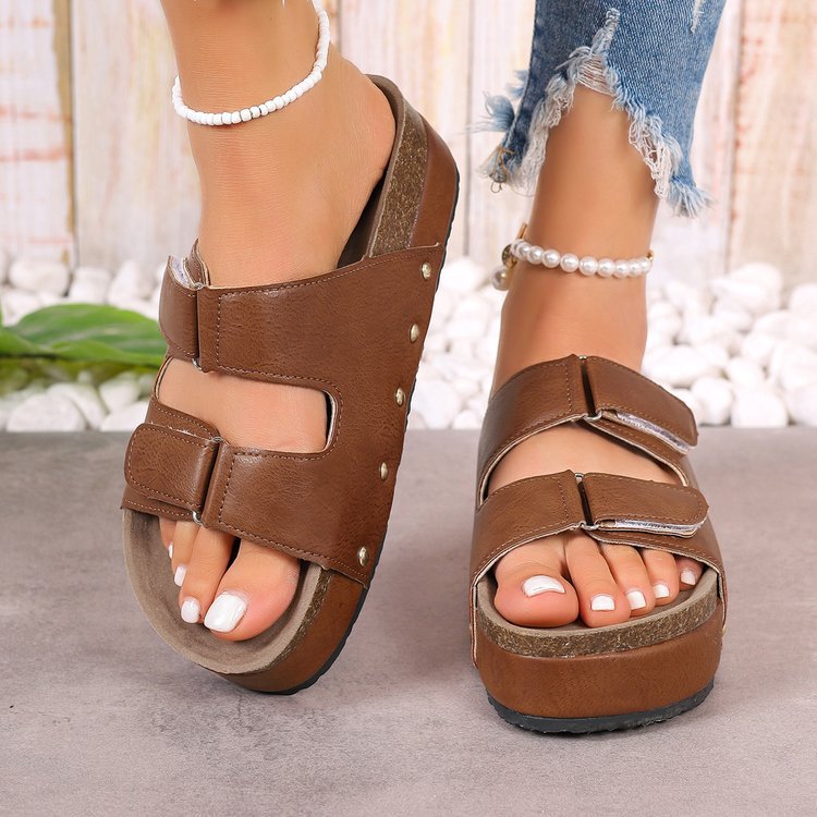 Zapatillas Antideslizantes Cuero Suave Eclipse Atlántico Flow, Comodidad y Estabilidad al Caminar
