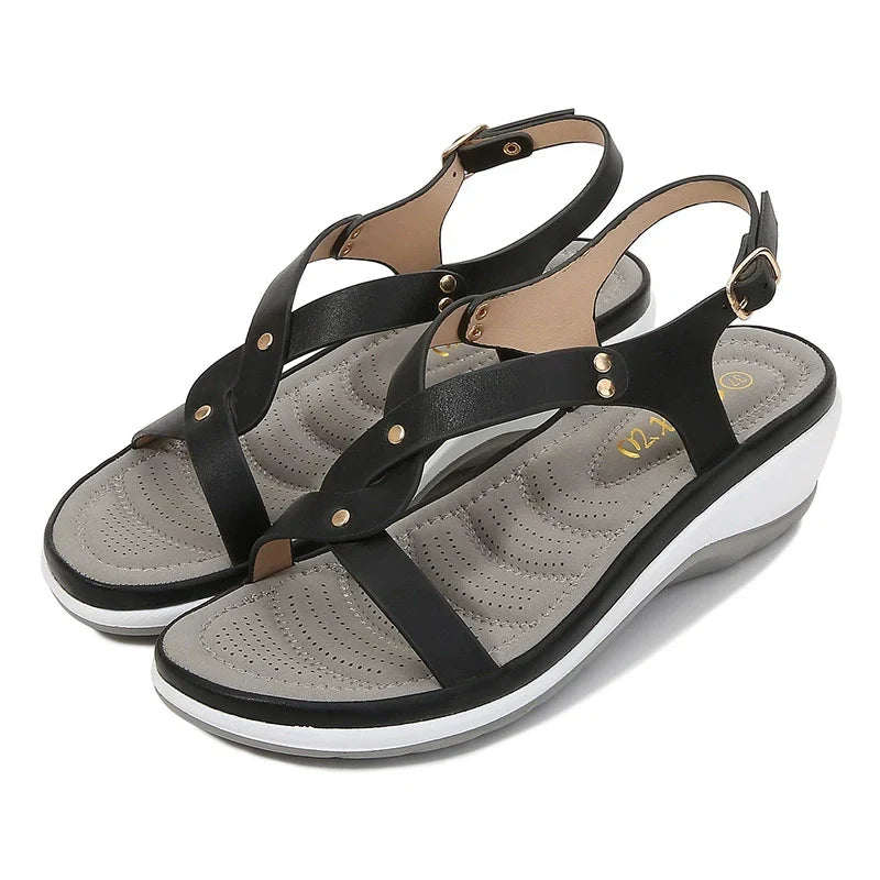 Sandalias Ortopédicas Suela Ergonómica Nube Aurora Camino, Confort y Postura Saludable Todo el Día
