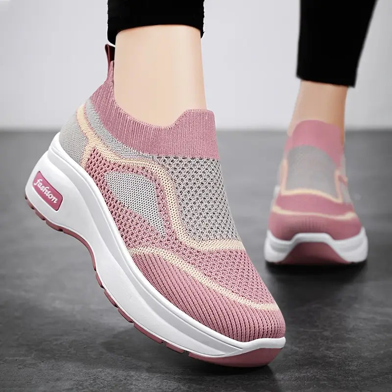 Zapatillas Ortopédicas Tejido Transpirable Armonía Cielo Camino, Alivio Inmediato y Postura Saludable