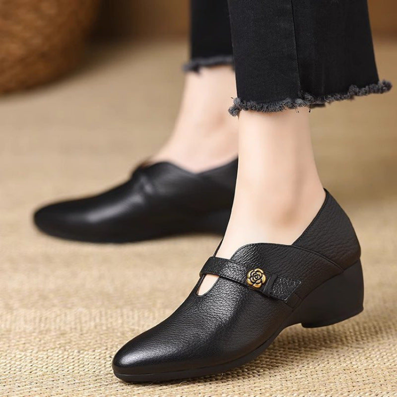 Zapato Casual Cuero Suave Aura Jazz Serenidad, Comodidad y Estabilidad Todo el Día