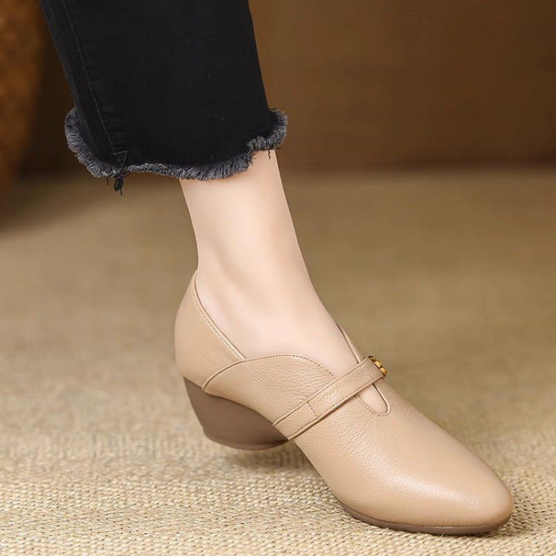 Zapato Casual Cuero Suave Aura Jazz Serenidad, Comodidad y Estabilidad Todo el Día