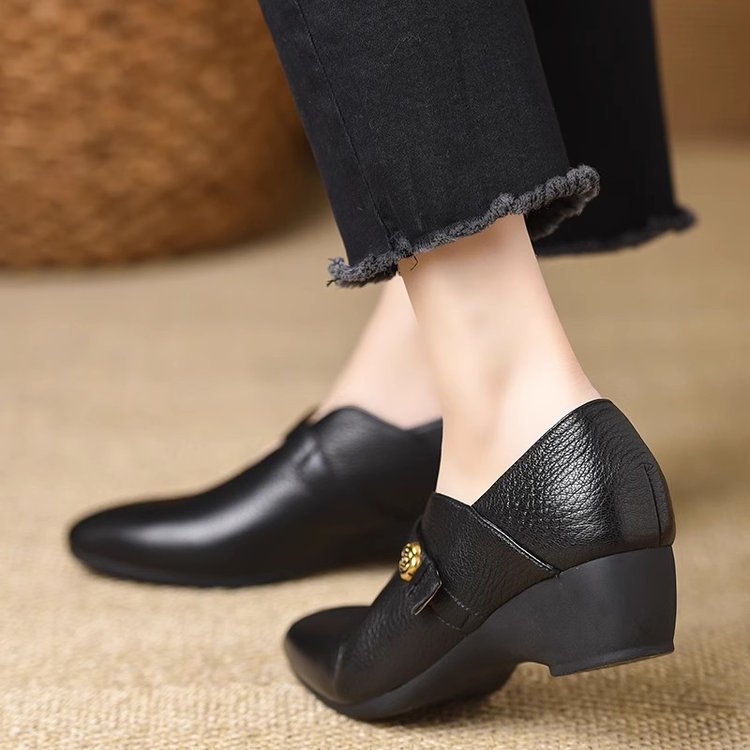 Zapato Casual Cuero Suave Aura Jazz Serenidad, Comodidad y Estabilidad Todo el Día