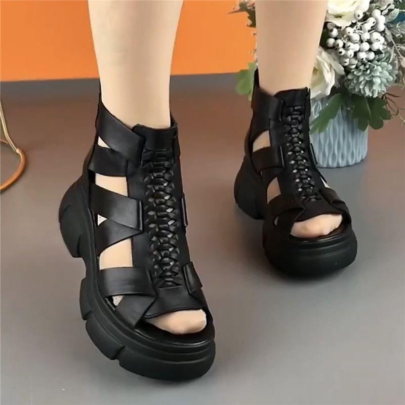 Sandalias Ortopédicas Cuero Suave Eclipse Calma Prisma, Alivio Superior Para Tus Pies