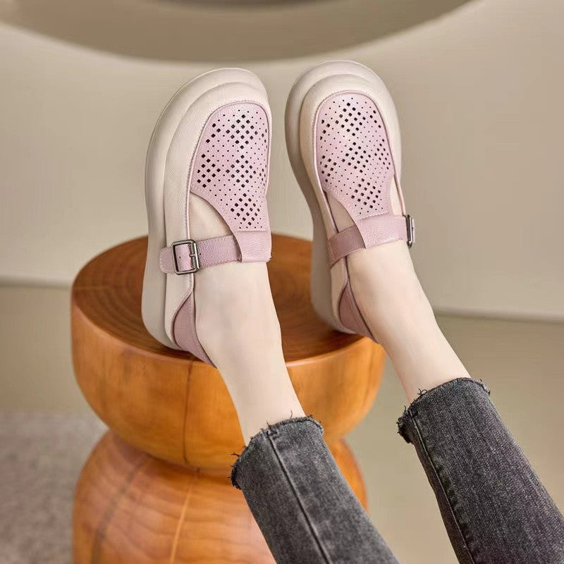 Zapato Ortopédico Cuero Suave Eco Atlas Serenidad, Comodidad Saludable Todo el Día