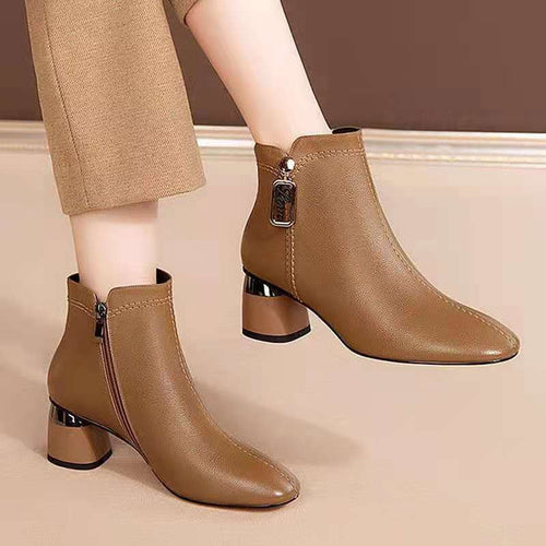 Botas Casuales Cuero Suave Eclipse Majestad Camino, Calor y Confort Todo el Día