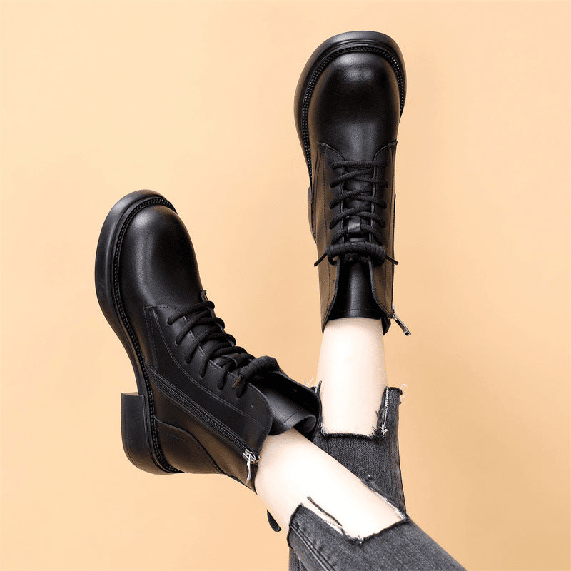 Botas Ortopédicas Cuero Suave Aura Camino Horizonte, Alivio Inmediato y Corrección Postural