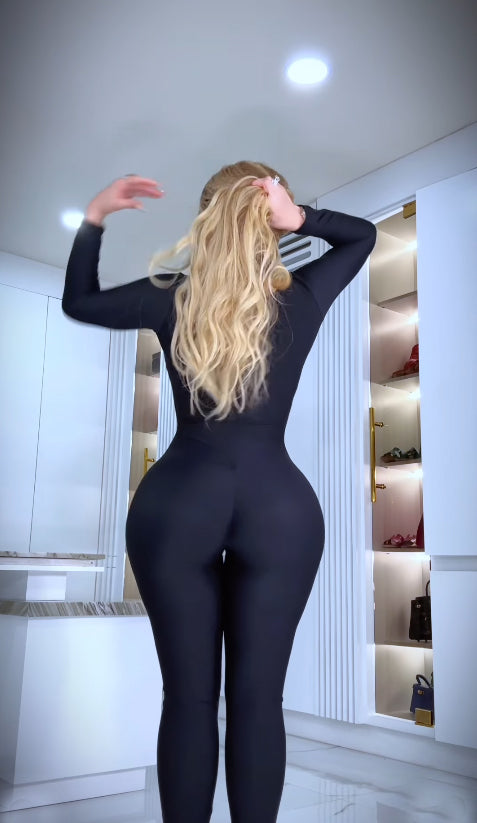 Shapshe® Moldeador Corporal Completo Sin Costuras Alta Compresión Suave Como Mantequilla Con Ganchos Incorporados De Malla Shapewear