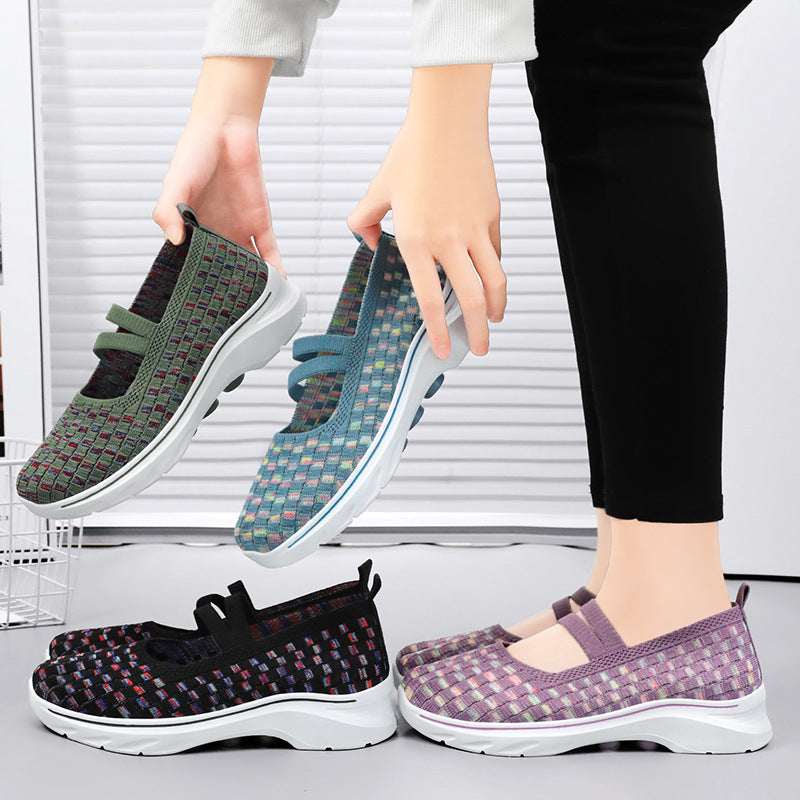 Zapato Ortopédico Tejido Transpirable Nube Armonía Camino, Alivio Superior para Pies Sensibles