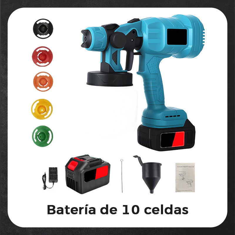 🎨 Pulverizador de Pintura Inalámbrico – Potente y Rápido, Acabado Profesional en Minutos 🚀✨