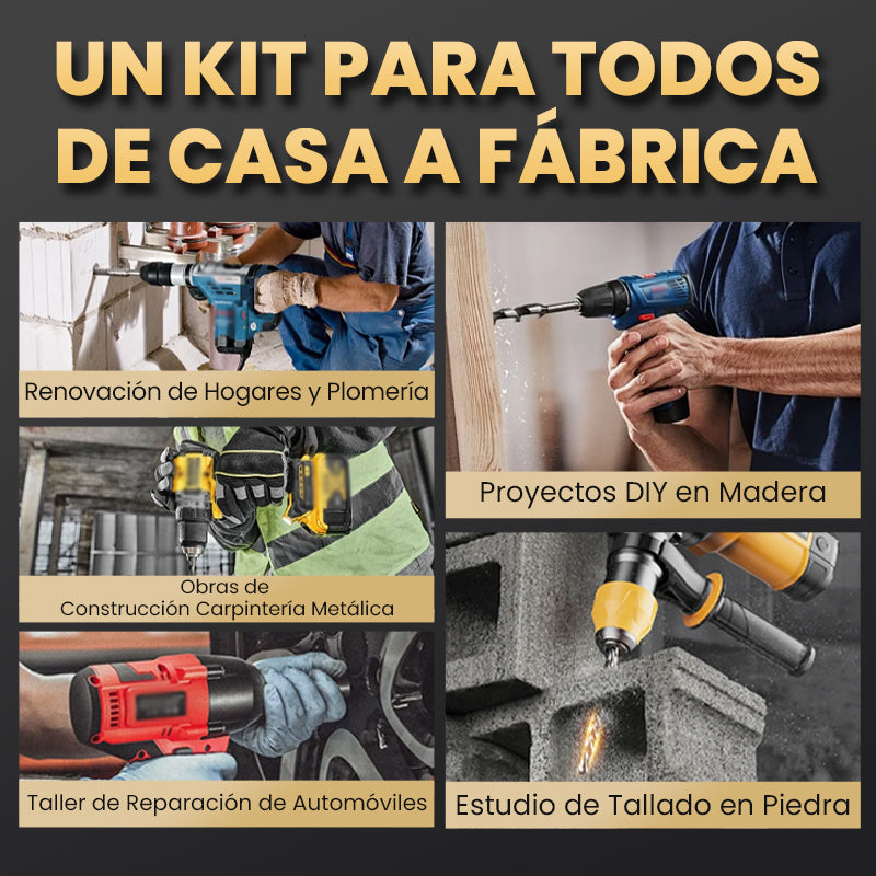 🛠️ Juego de Brocas Excéntricas Serradas de 4 Flautas – Alta Resistencia y Corte Preciso ✨⚡