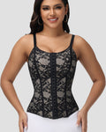Shapshe® Fajas Colombianas Corsé Cinturilla Floral de Encaje