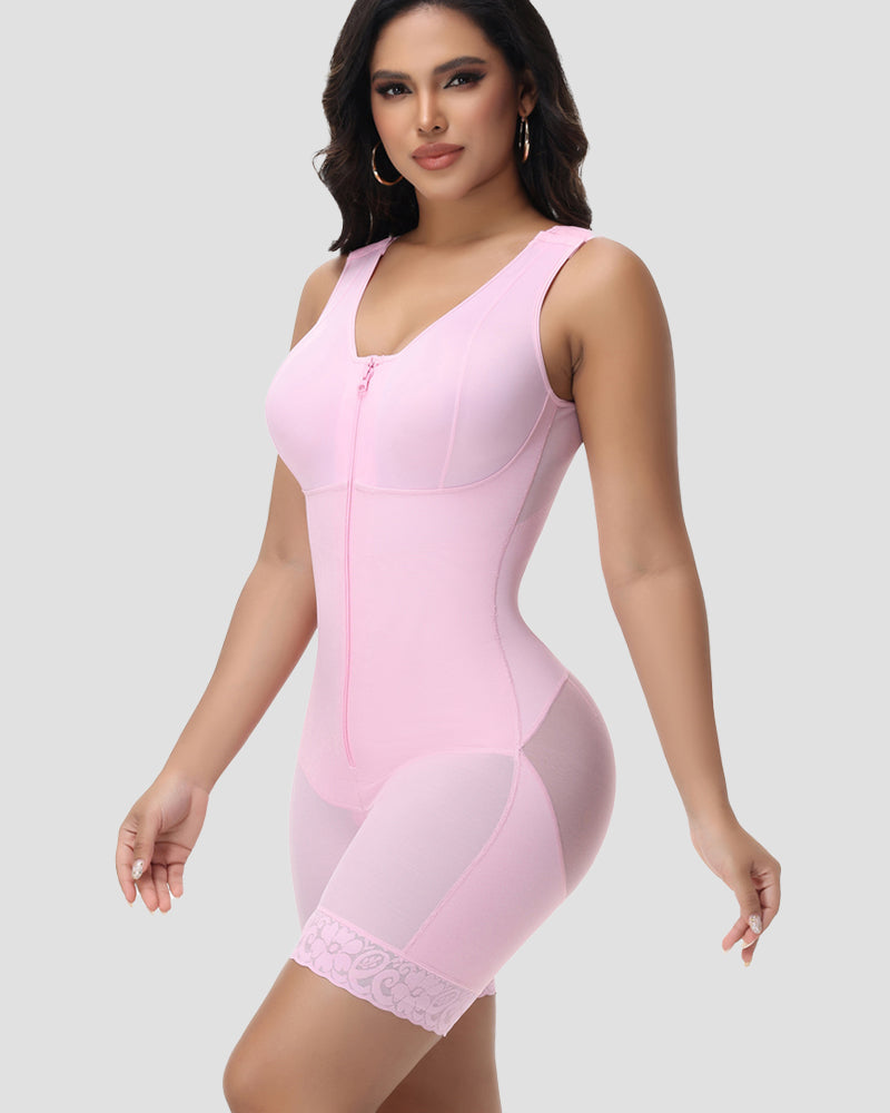 Shapshe® Fajas Colombianas Moldeador Corporal Levantacola de Malla con Tirantes Anchos