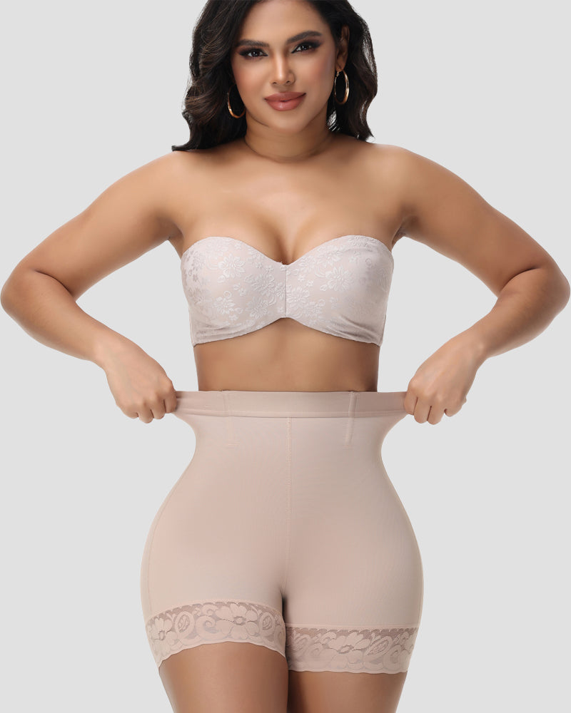 Shapshe® Shorts Moldeadores Sin Costuras de Cintura Alta con Efecto Levanta Glúteos (Preventa)