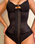 Faja Colombiana Hourglass Body de Varillas de Acero con Tanga Moldeadora