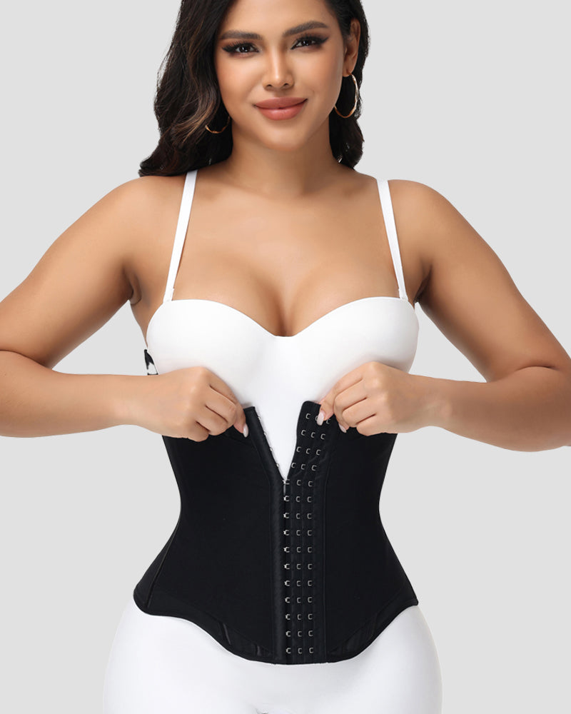 Shapshe® Fajas Colombianas con Ganchos Control de Abdomen Cinturilla Moldeadora