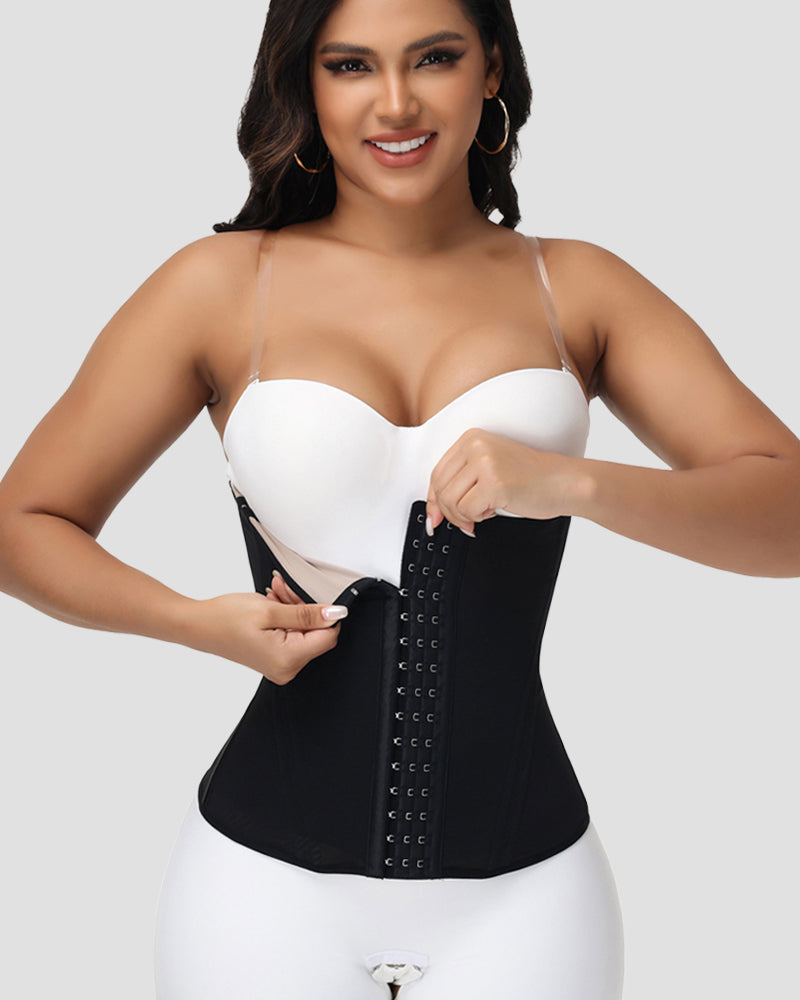 Shapshe® Fajas Colombianas Cinturilla Moldeadora con Broche de Ganchos para Control de Abdomen (Preventa)