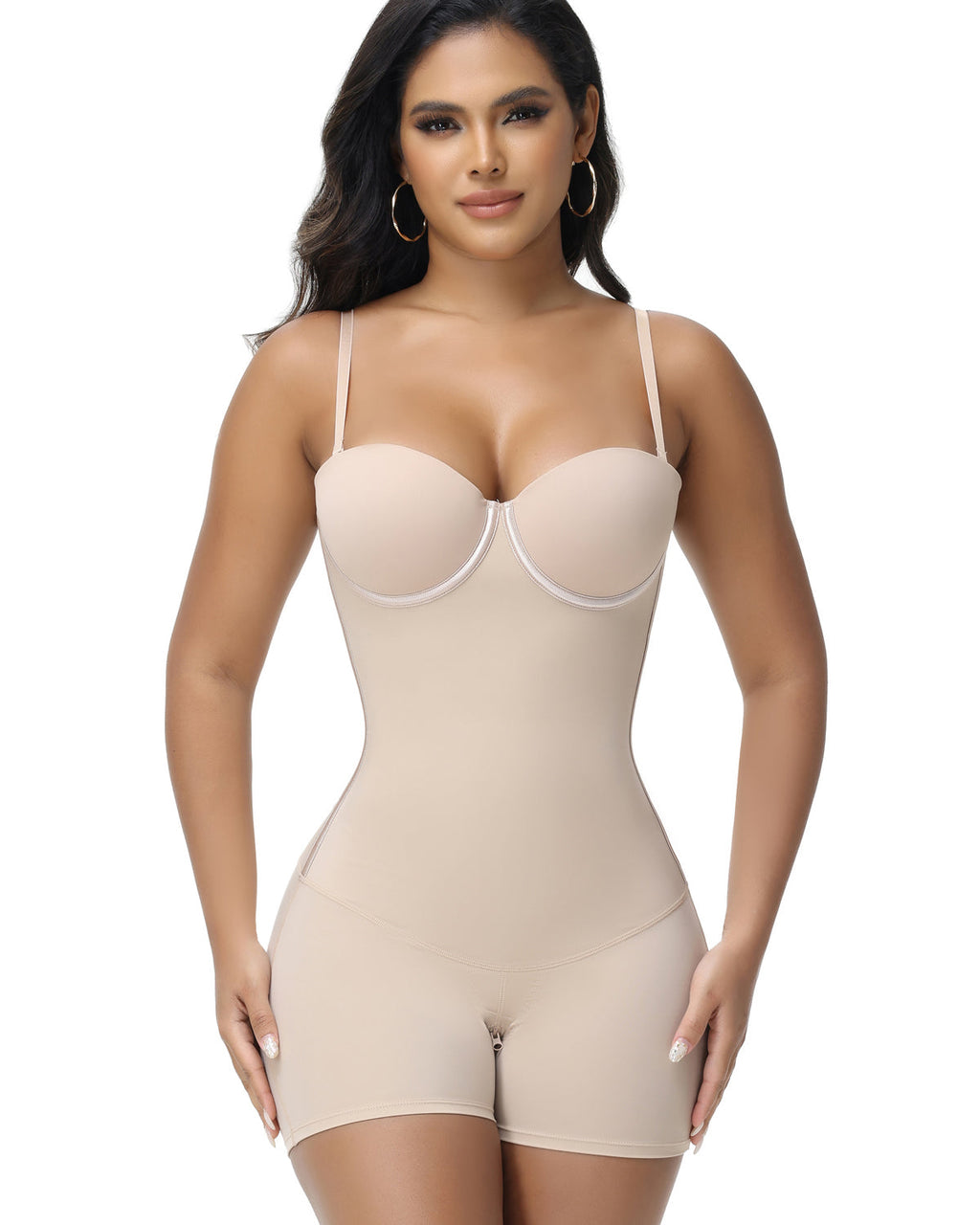 Shapshe® Body Moldeador con Sujetador Incorporado y Cierre de Cordones en la Espalda (Preventa)