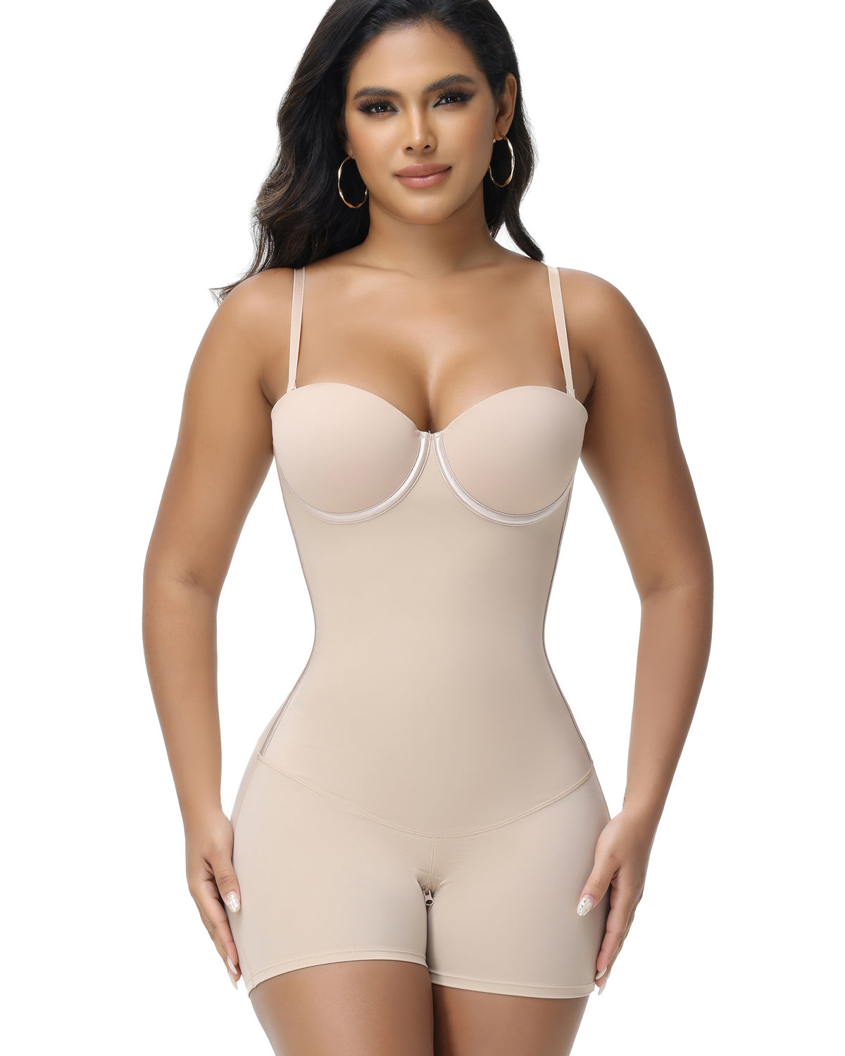 Shapshe® Body Moldeador con Sujetador Incorporado y Cierre de Cordones en la Espalda (Preventa)