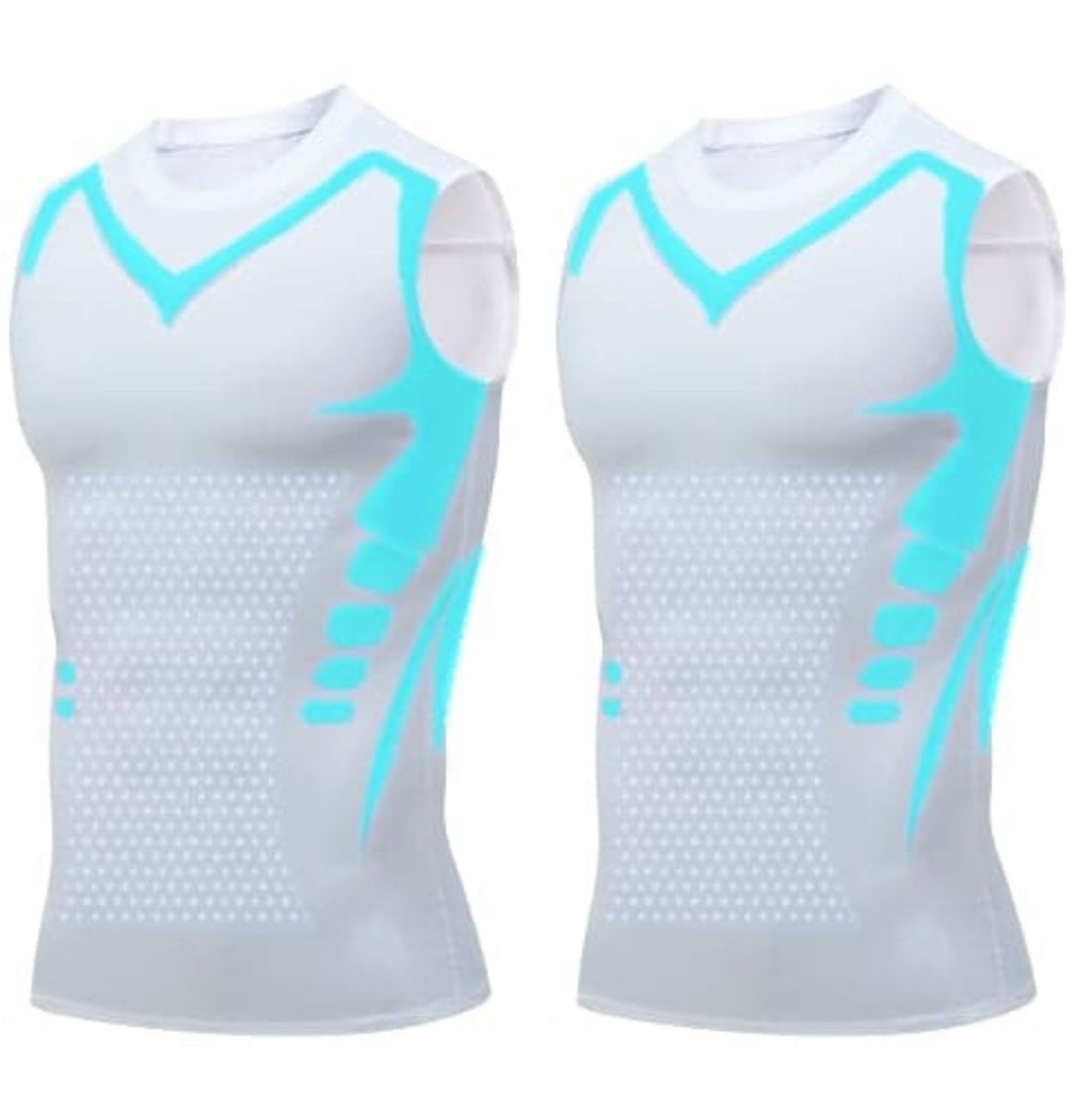 🥳OFERTA ESPECIAL 2026🥳💞¡MÁS DE 50 000 UNIDADES VENDIDAS!🛡️💎 ¡50 % DE DESCUENTO! Chaleco moldeador iónico: compresión refrescante, alisa el vientre y los michelines. Invisible bajo la ropa. ¡Vuelve a sentirte segura de ti misma! 💪✨