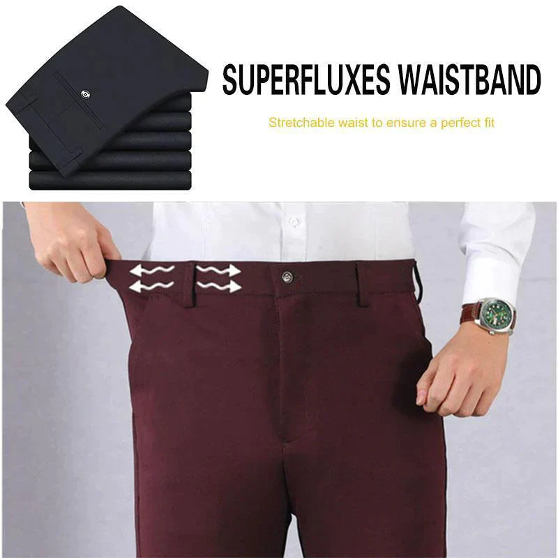 ⏰🔥 ¡50% DE DESCUENTO POR TIEMPO LIMITADO! 👖✨ Pantalones Clásicos de Hombre – Alta Elasticidad, Elegancia y Comodidad Todo el Día 💼💖