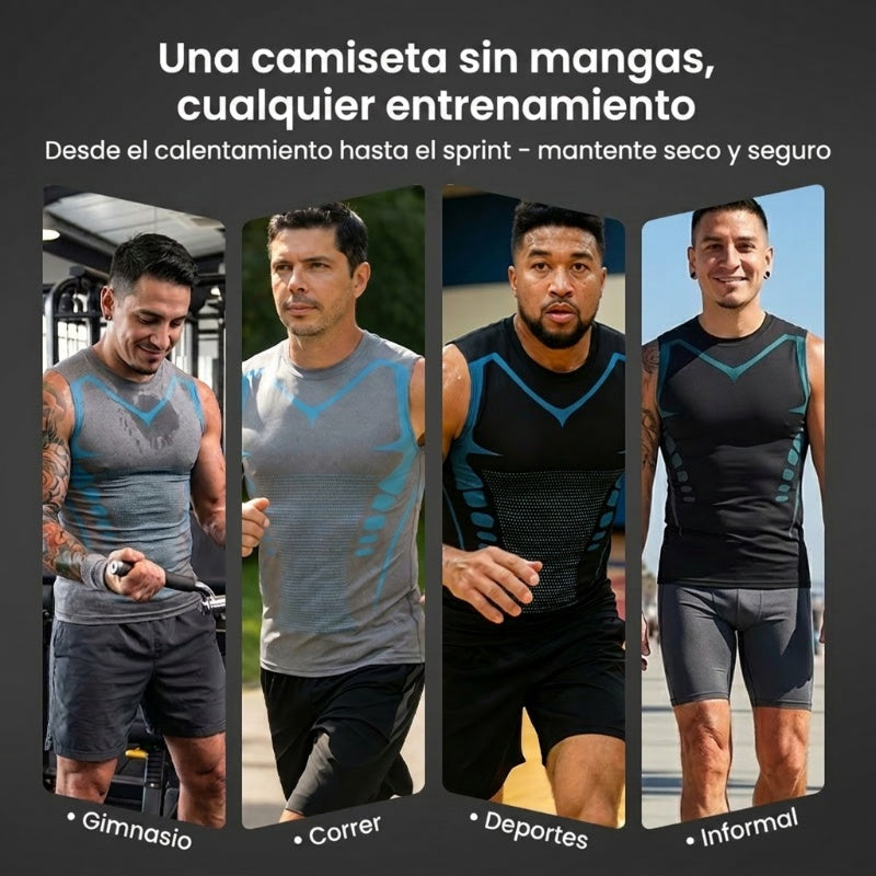 🥳OFERTA ESPECIAL 2026🥳💞¡MÁS DE 50 000 UNIDADES VENDIDAS!🛡️💎 ¡50 % DE DESCUENTO! Chaleco moldeador iónico: compresión refrescante, alisa el vientre y los michelines. Invisible bajo la ropa. ¡Vuelve a sentirte segura de ti misma! 💪✨
