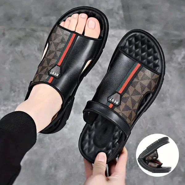 Sandalias Planas Suela Flexible Cumbre Brisa Equilibrio, Comodidad Extrema Todo el Día