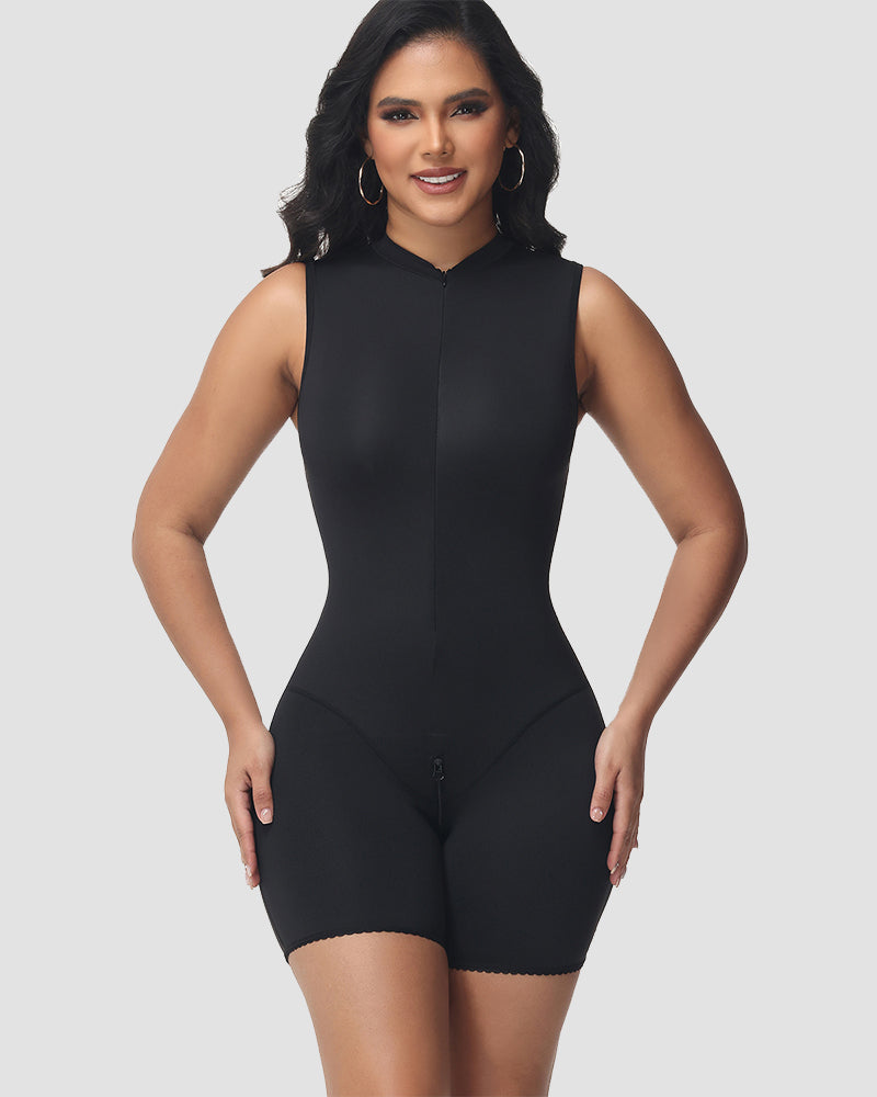 Shapshe® Faja Deportiva 2 en 1 con Cuello Alto y Doble Capa