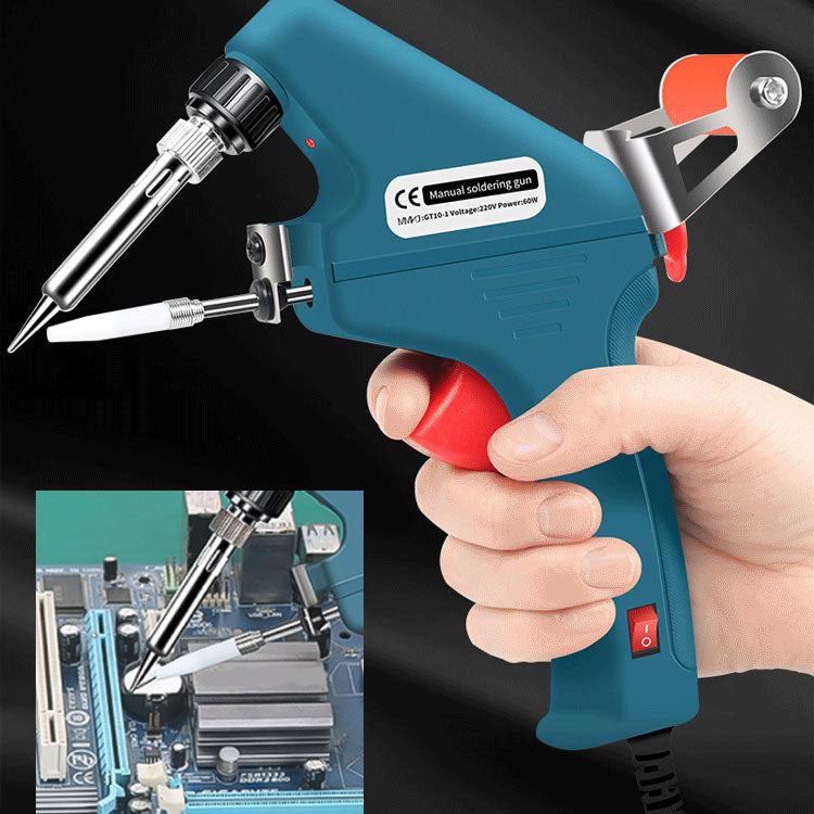⏰🔥 ¡Oferta Especial 50% OFF! 🔧 Soldador Manual 60W – Calentamiento Rápido y Preciso para Proyectos Electrónicos ✨💡